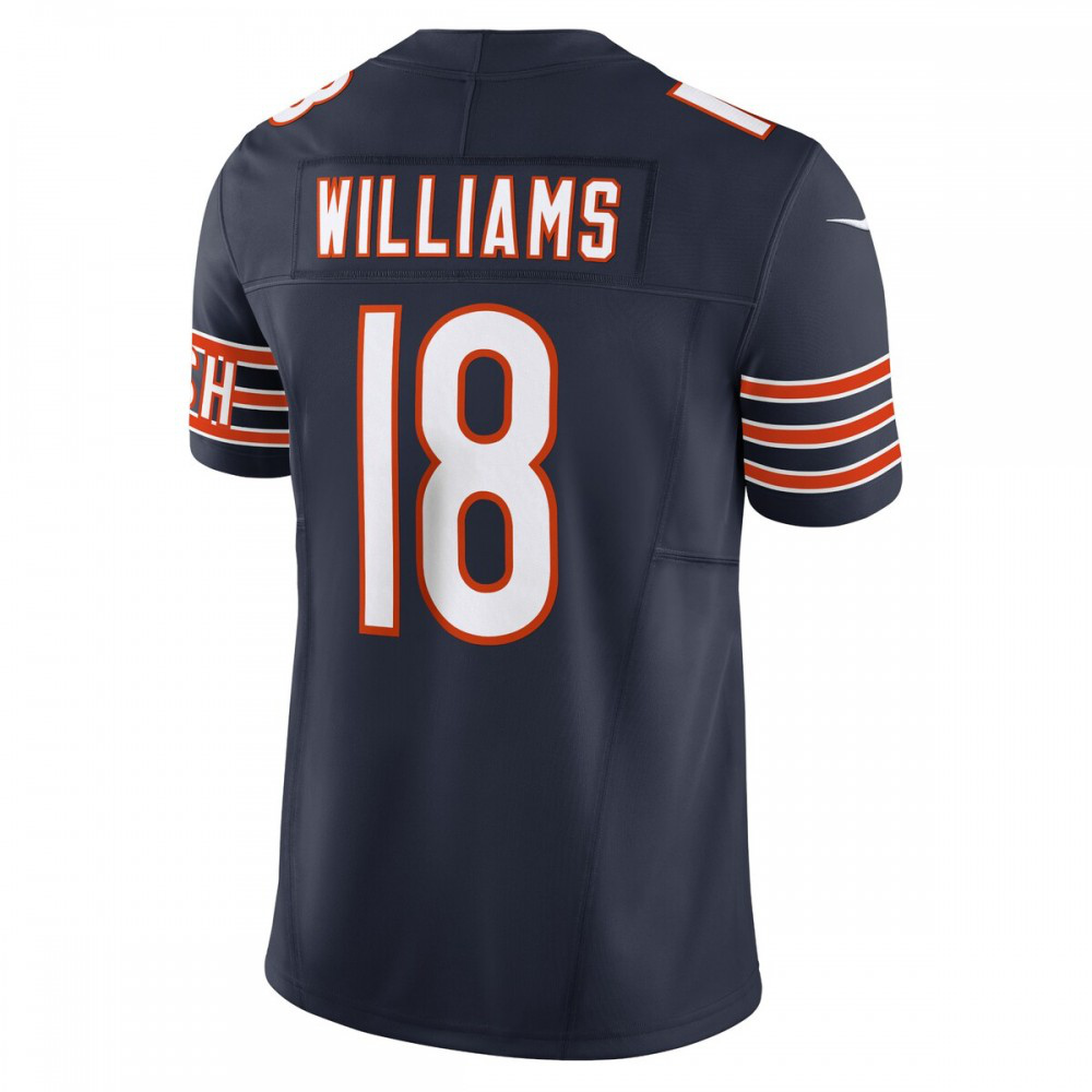 Caleb Williams Chicago Bears Nike Vapor F.U.S.E. Limited Jersey - Navy-GridironStore